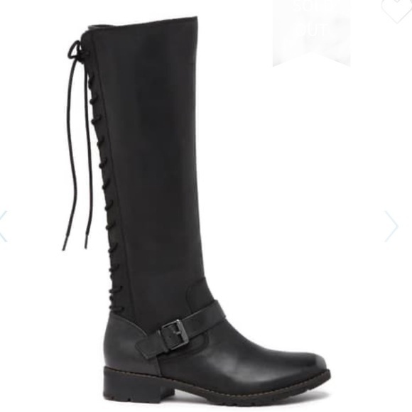 SOFFT Kristie Leather Lace Up Tall Boots size 6M - Picture 1 of 12